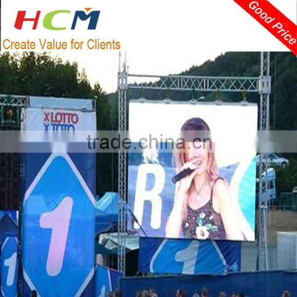High Quality Aluminum Cabinet Outdoor Led Display Smd Full Color P6mm Led Video Screen Rental Wall Price on Sale photo-2
