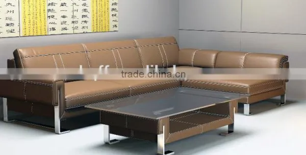S-13 Leather Sofa Corner Sofa Office Furniture Quality Choice photo-4