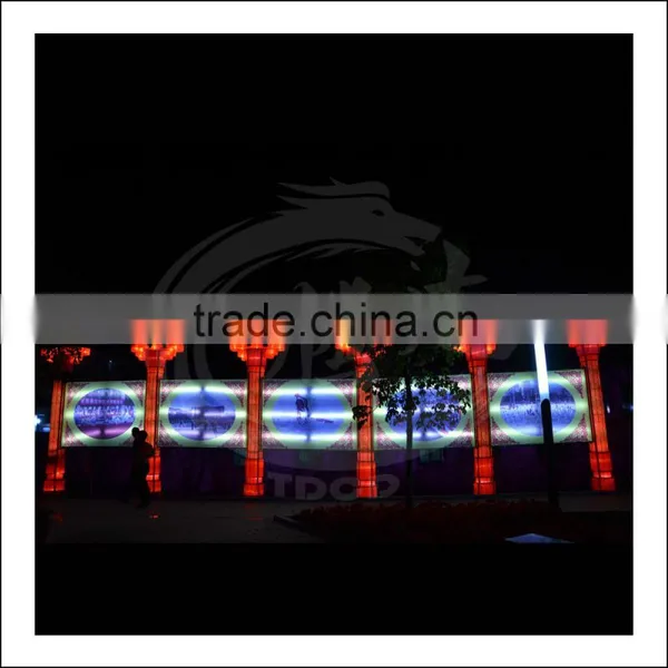 Traditional Silk Lantern Streetscape photo-5