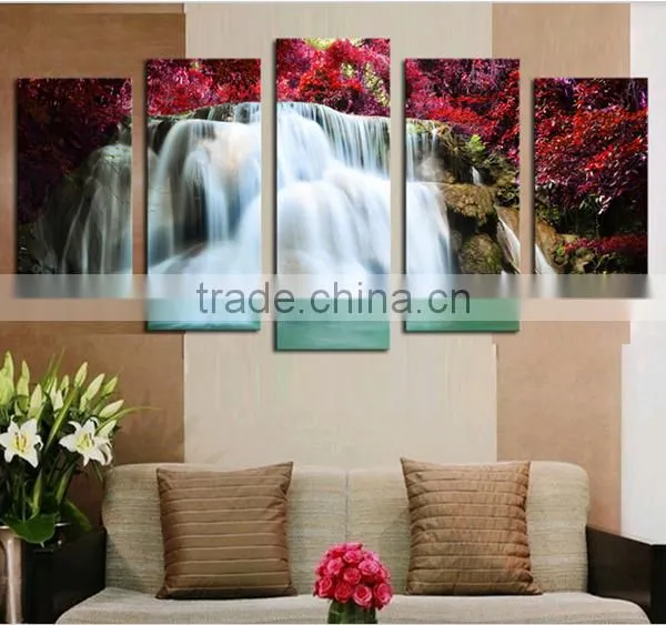 Beautiful Scenery Hanging Glass Wall Painting Most Popular photo-3