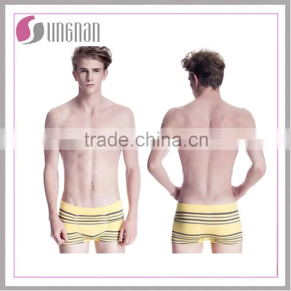Yiwu New Design Semless Short Briefs Mens Underwear Boxer Man Quality Choice