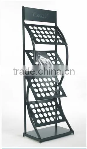 High Quality Cheap Price Wrought Iron Bookshelf photo-2