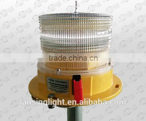 TY10A synchronization solar powered aviation obstruction light/aircraft warning light