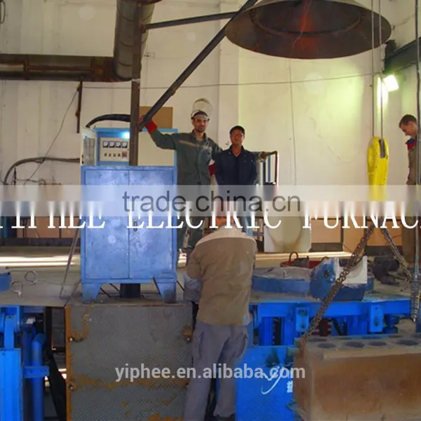 High Efficiency Low Power Consumption 600KG Induction Melting Furnace for Sale photo-3