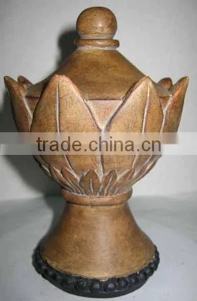 Bronze Flame Curtain Rod Finials Decorative Curtain Rods And Finials photo-3