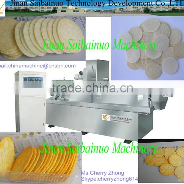 Crunch Rice Crackers Extrusion Equipment photo-2