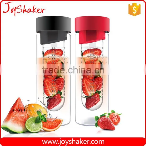 650ML Custom Logo BPA Free Fruit Plastic Infuser Bottle photo-6