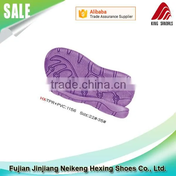 China Manufacturer Wholesale TPR Ladies Shoe Sole
