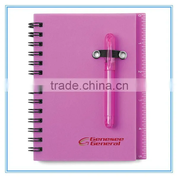 pp Cover Notebook With Pen Attached photo-2