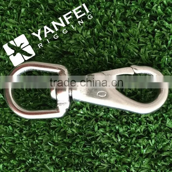 Stainless Steel-AISI304/316 Snap Hook With Swivel Eye photo-3