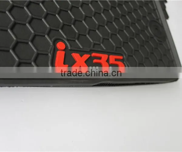 OEM Factory All Season Floor Mats for Hyundai Ix35 - BLACK - Sedan and Wagon photo-3