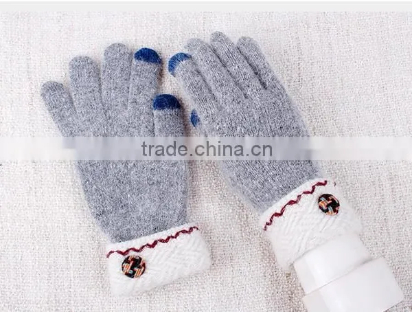 Hot Christmas Gift For Girlfriend Cute Design Touch Screen Gloves For All Smart Devices photo-2