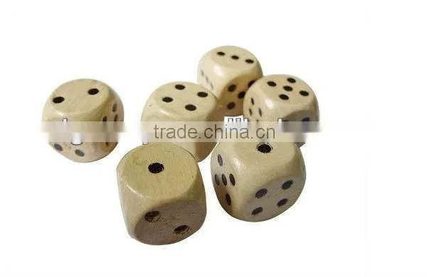 Wooden Dice Set