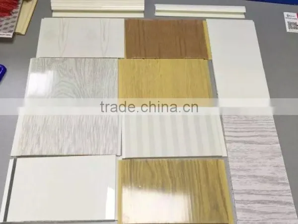 Supermarket Interior Decoration Pvc Ceiling Decorative Ceiling Design Pvc Wall Panel Plastic Ceiling photo-6