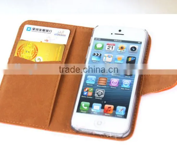 Hot Selling High Class PU Leather Phone Case With Stand in Dongguan photo-3