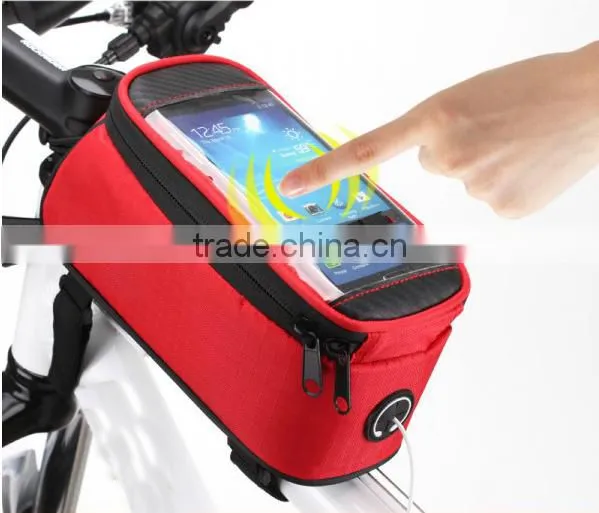 Factory 2016 Best Seller Waterproof Cellphone Bag For Bicycle photo-3
