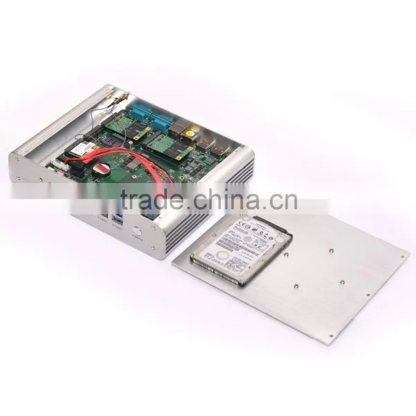 Computer Wholesale Distributor N3510 2.00 Ghz hd Ports Fanless Mini pc Linux Dual Display 300M WIFI Quad Core Processor photo-3
