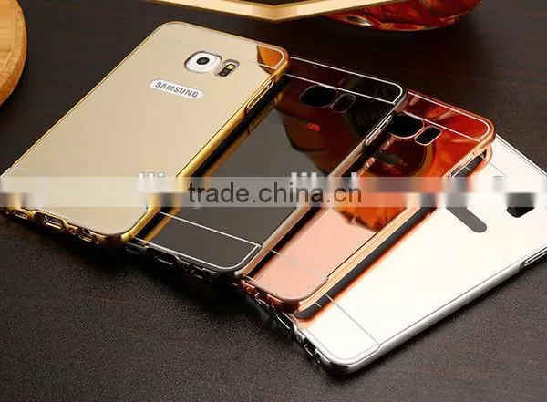 For IPhone 6/6s Gold Plating Aluminum Case With Metal Bumper photo-3