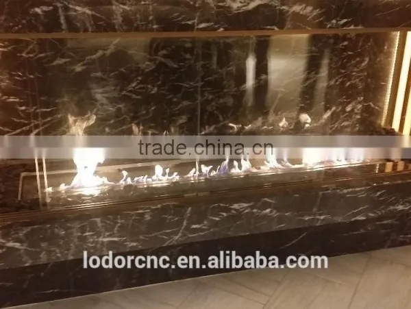 RX700 China 700X250X235mm Intelligent Bio Ethanol Stainless Steel Fireplace