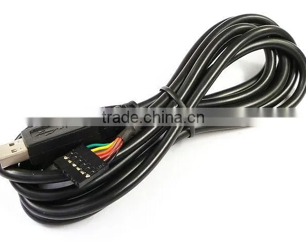 FTDI (Genuine) Chipset +3.3V Black USB to TTL Serial Cable photo-5