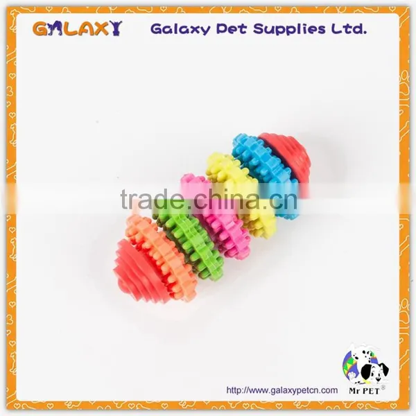 RT2097 Top Quality Rubber Dumbbell Dog Chew Toy photo-4