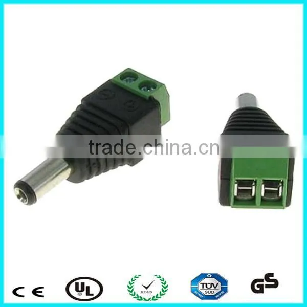 2.1*5.5mm dc Camera Power Connector Male dc Plug With Terminal Screws photo-3