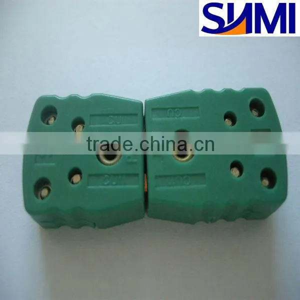 Mini S Type Flat Pins Thermocouple Connector