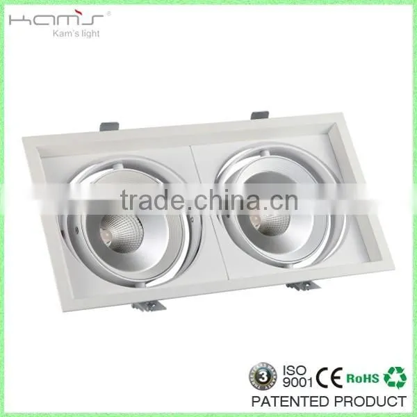 AR111 COB 12W Adjustable Square Light Fixtures LED Lamps Wholesale China photo-2
