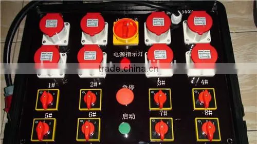 380v 8 Channels Portable Case Electric Hoist Control System Motor Controller photo-2