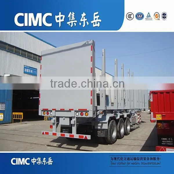 CIMC OEM Manufacturing 40t Wood Transport Multi Axle Trailer photo-4