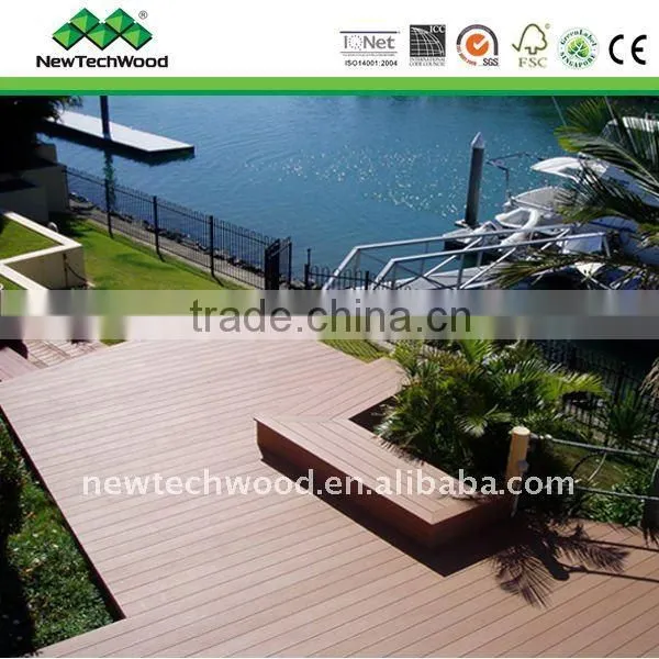 Wood Plastic Composite Decking Deck