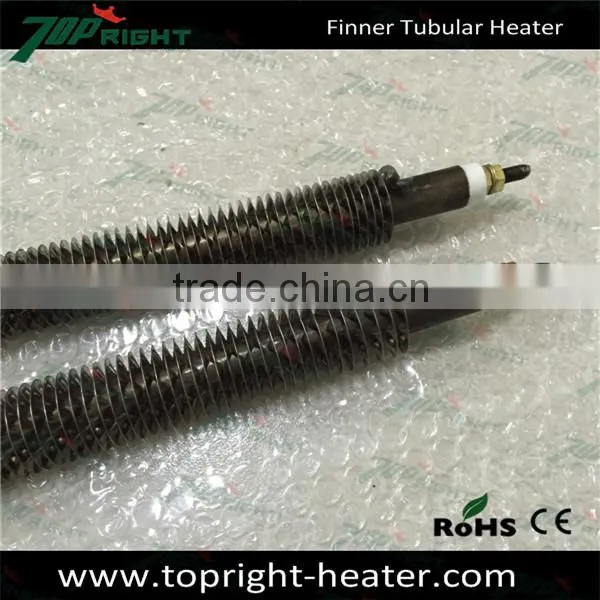 Topright Stainless Customized 240v 3kw Finned Tubular Heater for Air Heating Element photo-4