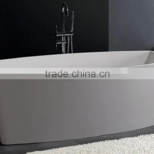Artificial Stone Modern Design Freestanding Bathtub,acrylic Solid Surface Bathtub photo-5
