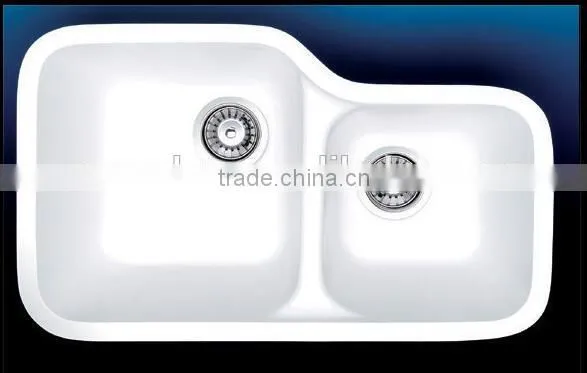 Acrylic Solid Surface Resin Stone Kitchen Sink,artificial Stone Bowl Kitchen Sink photo-4