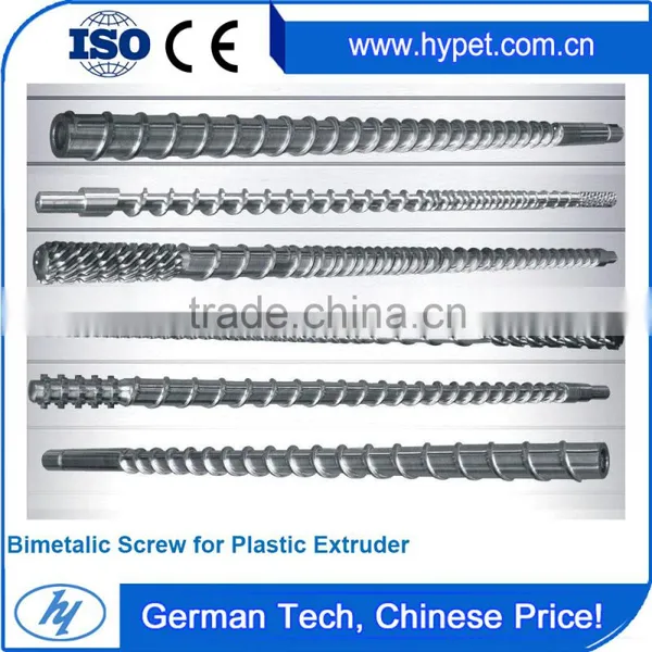 Conical Parrellal Single Twin Screw Plastic Extruder Screw and Barrel photo-6