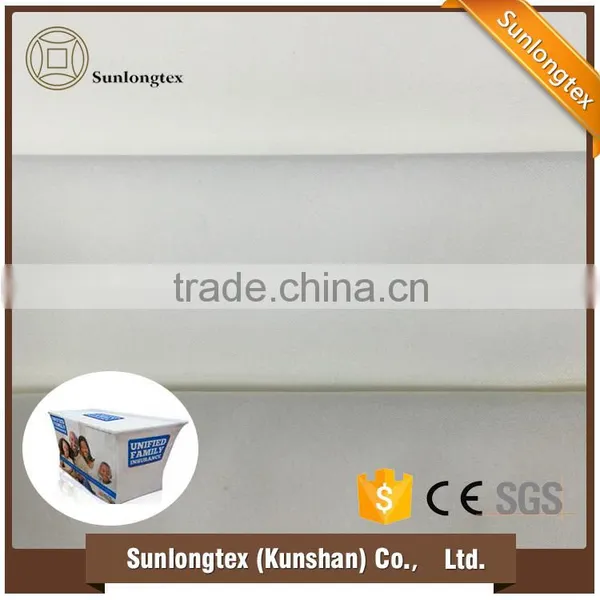 China Factory Wholesale White Plain Microfiber Fabric Novelty Products for Sell photo-2