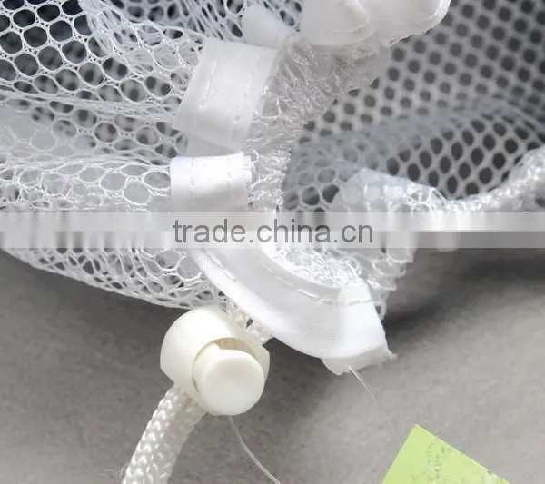 2016 Fast Selling Mesh Drawstring Laundry Bag photo-5