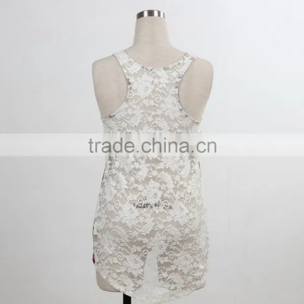 F5S15061 Women Print Vest Fitness photo-3