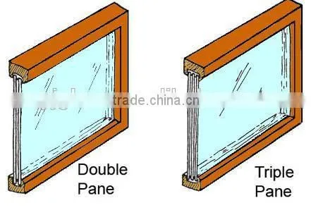 8mm Triple Double Silver Low-E Glass With ISO9001 and CCC Certificate photo-3
