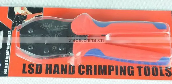 Experience Production for 10years Good Qutails Pliers for Non-insulated Cable Links LY-0510TD Hand Crimping Tools photo-2