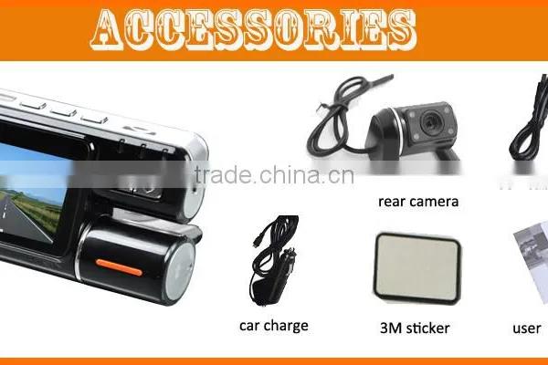 hd Car Camera With Reversing Camera for Car Dvr / Car Black Box Dvr photo-6