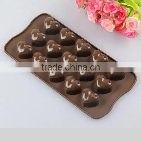 Chocolate Mold , Approved Heart Shaped Custom Silicone Mold photo-2