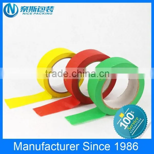 High Quality Strong Adhesion Colorful 50mm Masking Tape photo-5