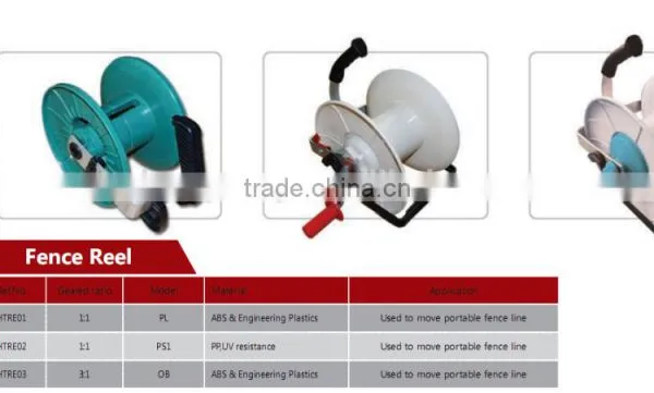 Portable Fence Reel for Electric Fence Polywire photo-3