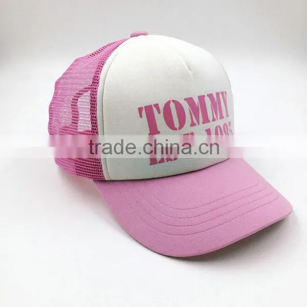 Custom Design Lovely Girl's Foam and Mesh Trucker Cap photo-3