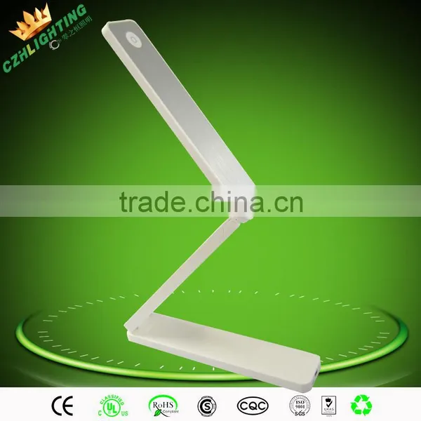 Silver Folding Light Led Desk Lamp With Calendar Alarm Clock photo-2
