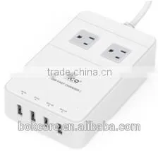 2015 New Product US Power Extension Cord/Smart Power Strip With Usb Charging Ports photo-5