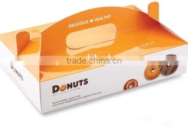 2016 Eco-friendly Paper Donut Packaging Box,delicious and Healthy Lunch Box photo-2