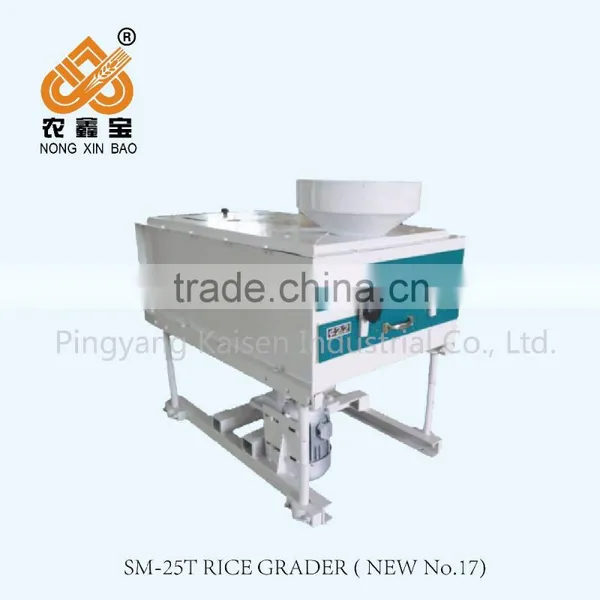 SM-25T mini rice grader (New No.17)rice mill machinery spare parts/automatic rice mill machine