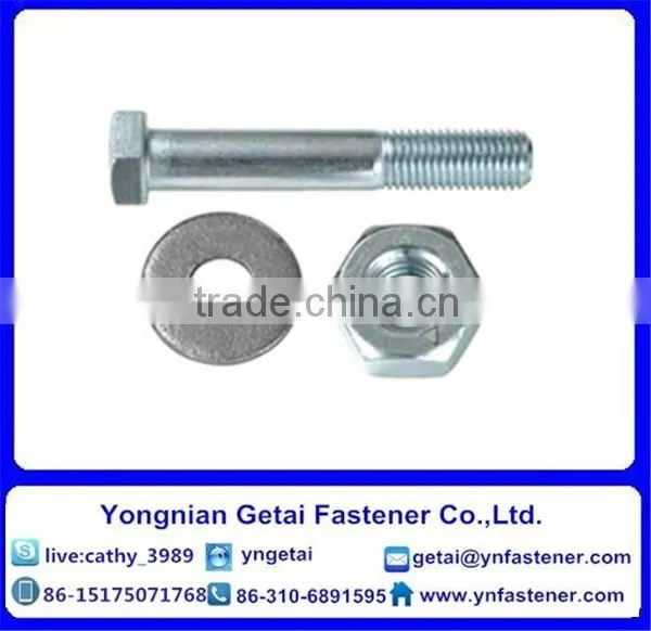 DIN Standard M26 Hex Bolt With Nut photo-4